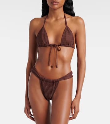 Bikini-Oberteil Emma aus Häkelstrick | Montce