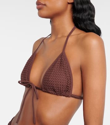 Bikini-Oberteil Emma aus Häkelstrick | Montce