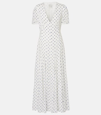 Paloma polka-dot maxi dress | Posse