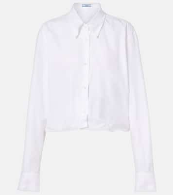 Chemise en popeline de coton | Prada