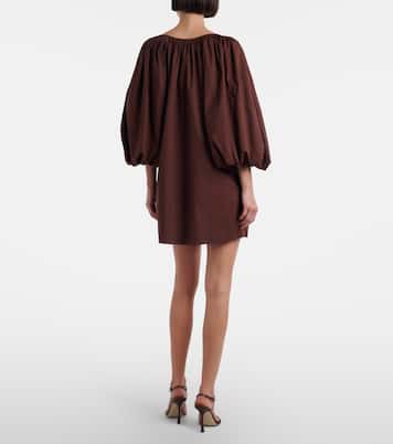 Minikleid aus einem Baumwollgemisch | Adriana Degreas