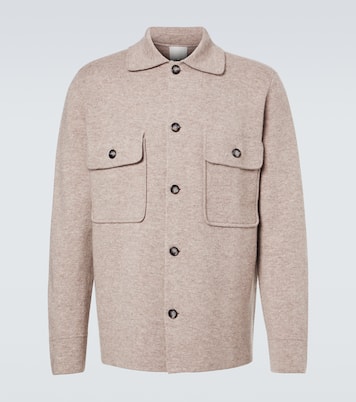 Wool and cashmere overshirt | Allude