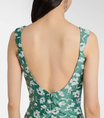 Midikleid Numa aus Brokat | Markarian