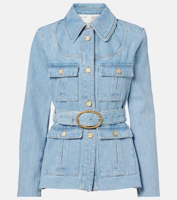 Belted denim jacket | Nina Ricci
