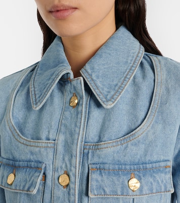 Belted denim jacket | Nina Ricci