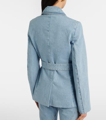 Belted denim jacket | Nina Ricci