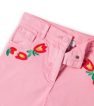 Bestickte Jeansshorts | Stella McCartney Kids
