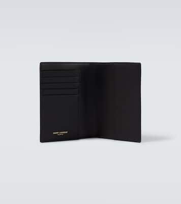 Cassandre leather card holder | Saint Laurent