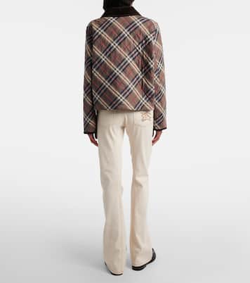 Bestickte Flared Jeans | Burberry