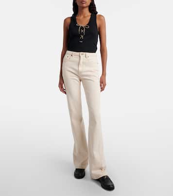 Bestickte Flared Jeans | Burberry