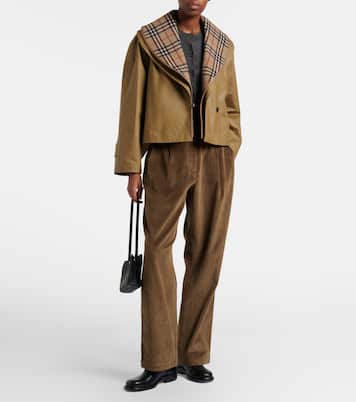 Veste Burberry Check en coton | Burberry