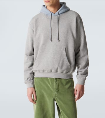 Sweat-shirt à capuche en coton | Auralee