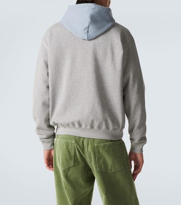 Sweat-shirt à capuche en coton | Auralee