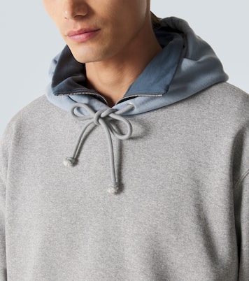 Sweat-shirt à capuche en coton | Auralee