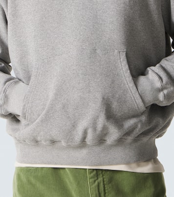 Sweat-shirt à capuche en coton | Auralee