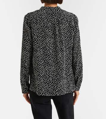 Blouse Janese en soie à pois | Nili Lotan