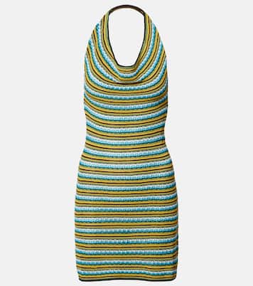 Greta striped cotton minidress | Staud