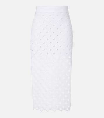 Zorro macramé midi skirt | Max Mara