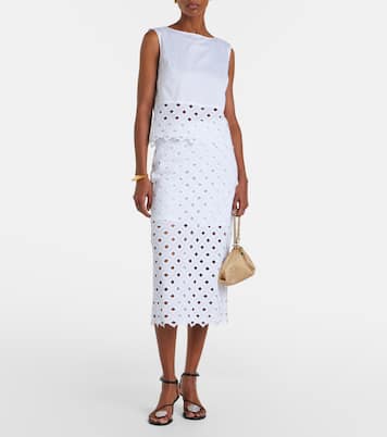 Zorro macramé midi skirt | Max Mara