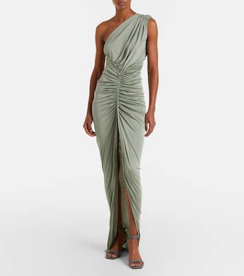 Lilies Shailee ruched one-shoulder gown | Rick Owens