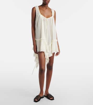 Ruffled cotton minidress | The Attico