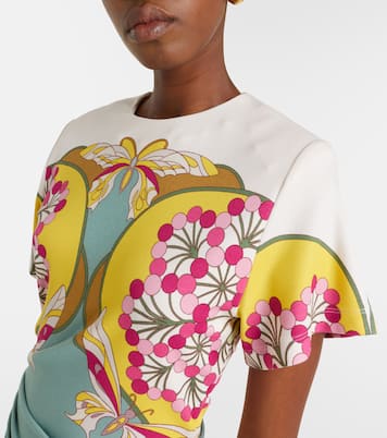 Lela printed jersey maxi dress | La DoubleJ