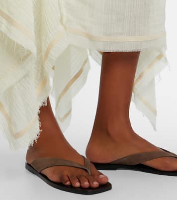 Kinto suede thong sandals | A.Emery