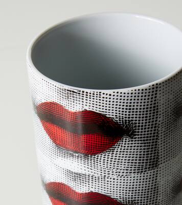 Bocche Small porcelain vase | Fornasetti
