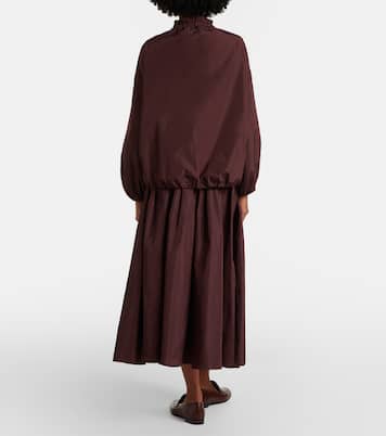 Pleated taffeta midi skirt | 'S Max Mara