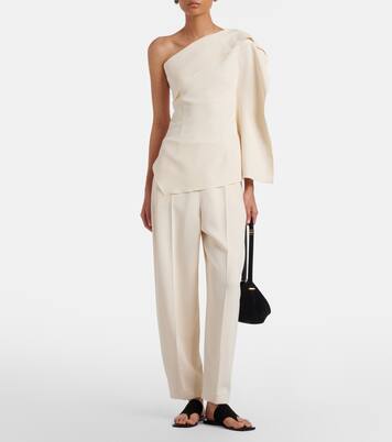 Yvette barrel-leg pants | Fforme