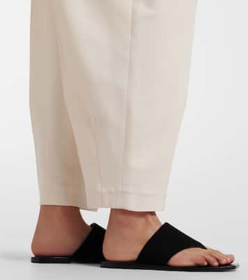 Yvette barrel-leg pants | Fforme