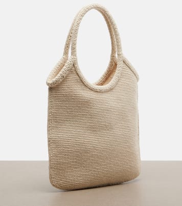Borsa Ivy in crochet con ricamo | Miu Miu