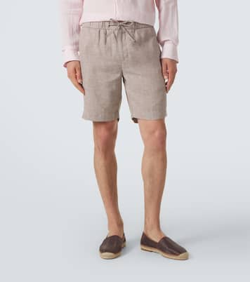 Felipe linen and cotton shorts | Frescobol Carioca
