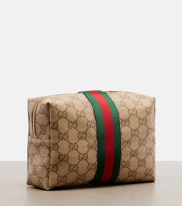Gucci Essence Classic GG canvas makeup bag | Gucci
