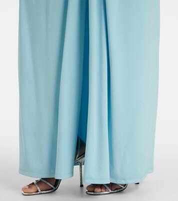Emma gathered bustier gown | Simkhai