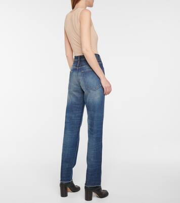 High-Rise Straight Jeans | MM6 Maison Margiela