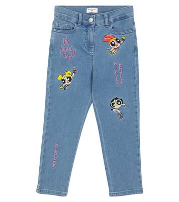 Bestickte Jeans | Monnalisa