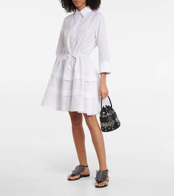 Sandales en daim à ornements | Alaïa