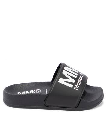 Logo rubber slides | MM6 Maison Margiela Kids