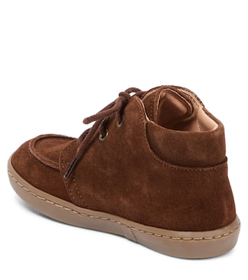 Schnürstiefel aus Veloursleder | Petit Nord