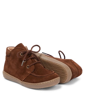 Schnürstiefel aus Veloursleder | Petit Nord