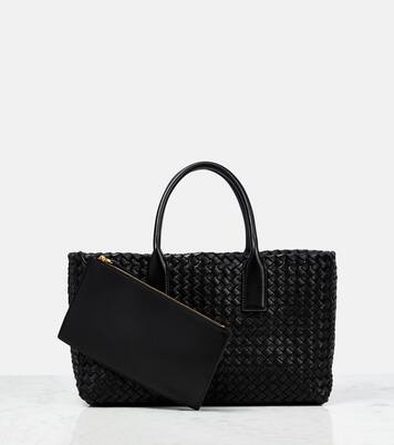 Tote Bag Cabat Small aus Leder | Bottega Veneta