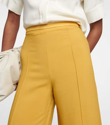 Wide-leg satin pants | Taller Marmo