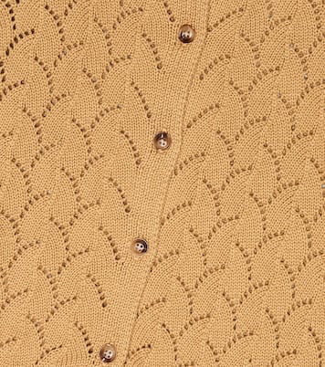 Cardigan Vennies in cotone traforato | Donsje