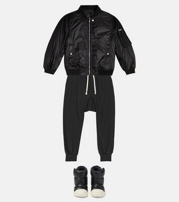 Technical bomber jacket | Rick Owens Kids