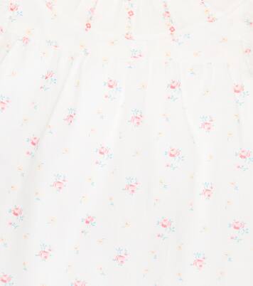 Bebé - vestido de algodón floral | Tartine et Chocolat