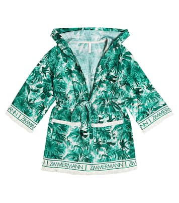 Printed cotton nightdress | Zimmermann Kids