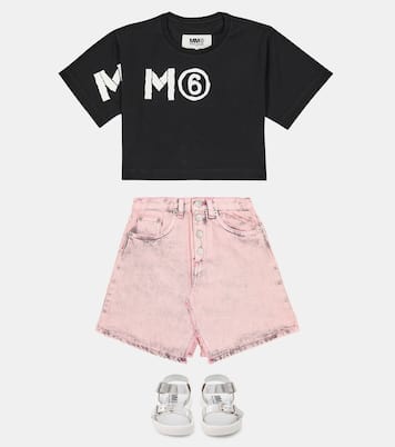 Cotton jersey T-shirt | MM6 Maison Margiela Kids
