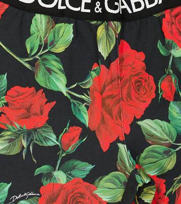 Logo cotton jersey sweatpants | Dolce&Gabbana Kids