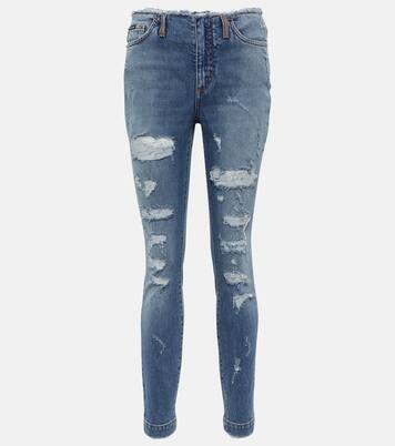 Distressed skinny jeans | Dolce&Gabbana